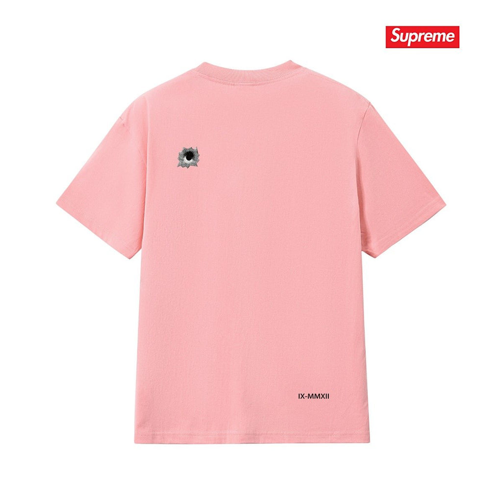 Supreme Bullet Hole Graphic T-Shirt ¡ª back