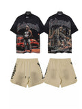 Godspeed Racing Car Graphic Short-Sleeve Set ¡ª front